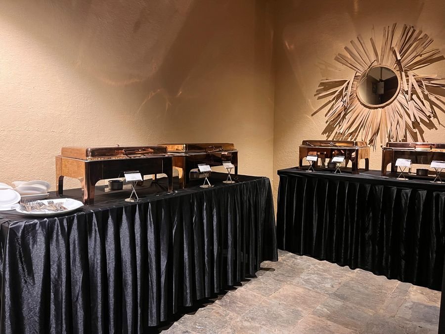 Leadership offsite catering Bangalore — premium villa buffet by Riwayati Zaika